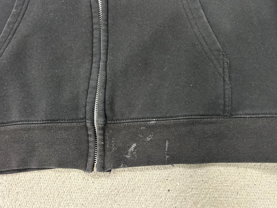 Sudadera Harley-Davidson Hombre Grande Negra Cremallera Sudadera con Capucha San Diego Surf Wave Surfer Foto 4 de 4