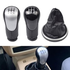 Aesthetic Black Gear Shift Knob Compatible with For Ford Fiesta and For Fusion