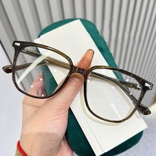 Oversized Square Full  Rim Reading Glasses Big Face Friendly Unisex Readers Frame
