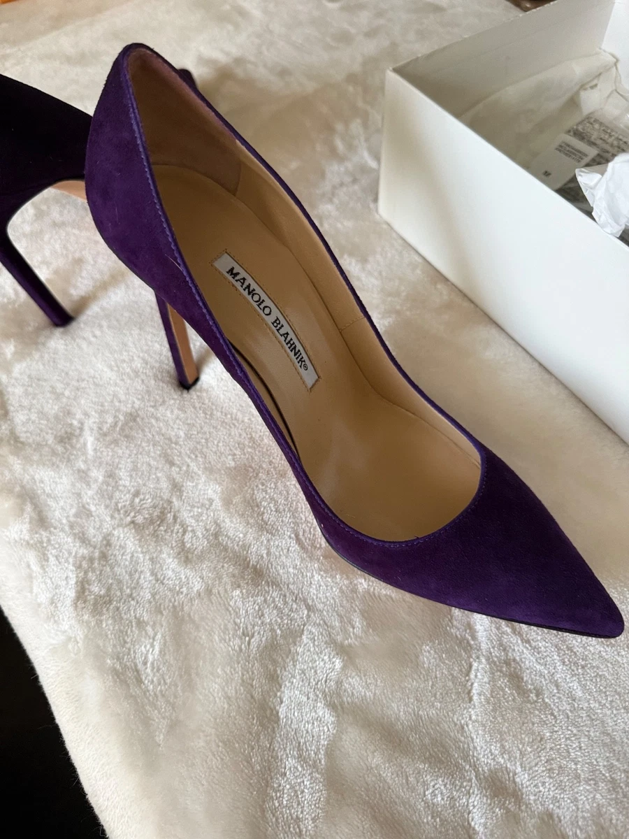 Manolo Blahnik Purple Heels for Women for sale - eBay