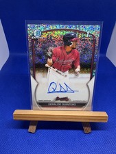 Geraldo Quintero 2023 1st Bowman Chrome Speckle Auto /299