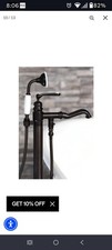Kingston Brass KS7015RL Royale Single Handle Freestanding Roman Tub Faucet With