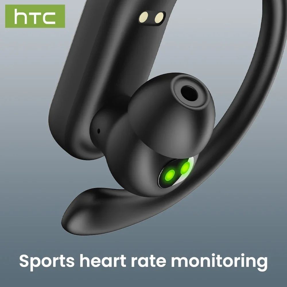 HTC - Auricolari Traduttore Ai Bluetooth Riduzione Del Rumore Cuffie Wireless Sport - Miniatura 2