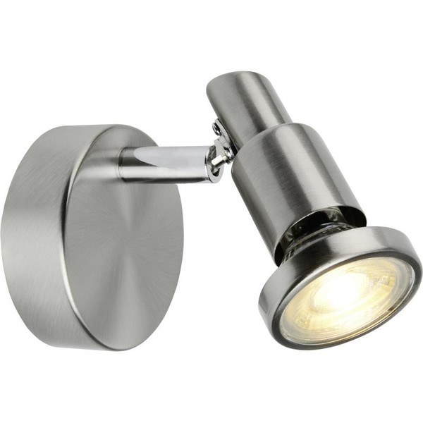Brilliant Wandleuchte Spot Ryan 1-Flammig GU10/7W Metall Eisen/Chrom Inkl. Led-image