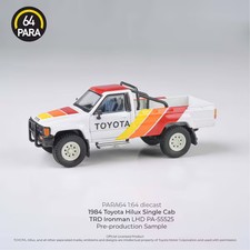 PA-55525 1/64 Toyota Hilux Single Cab 1984 TRD Ironman LHD [Diecast Mini Car]