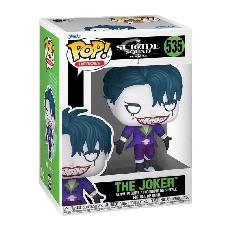 Figurine Funko Pop Joker 9 cm DC Comics en boîte-fenêtre pour collectionneur