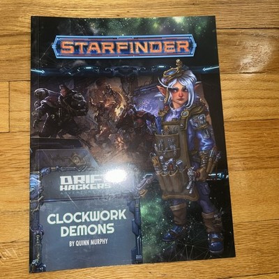 Paizo Starfinder #050 ''Drift Hackers #2 - Clockwork Demons'' New