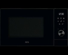 AEG Mikrowelle mit Grillfunktion 900 Watt 25L Freistehend MFB252DB Schwarz