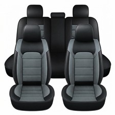Universal Breathable Car Seat Covers Full Set Fit Toyota Vehicle Sedan Suv Truck