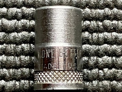Vintage None Better Tools 1/4  Double Square 8pt Star Socket  1/4  Drive  USA