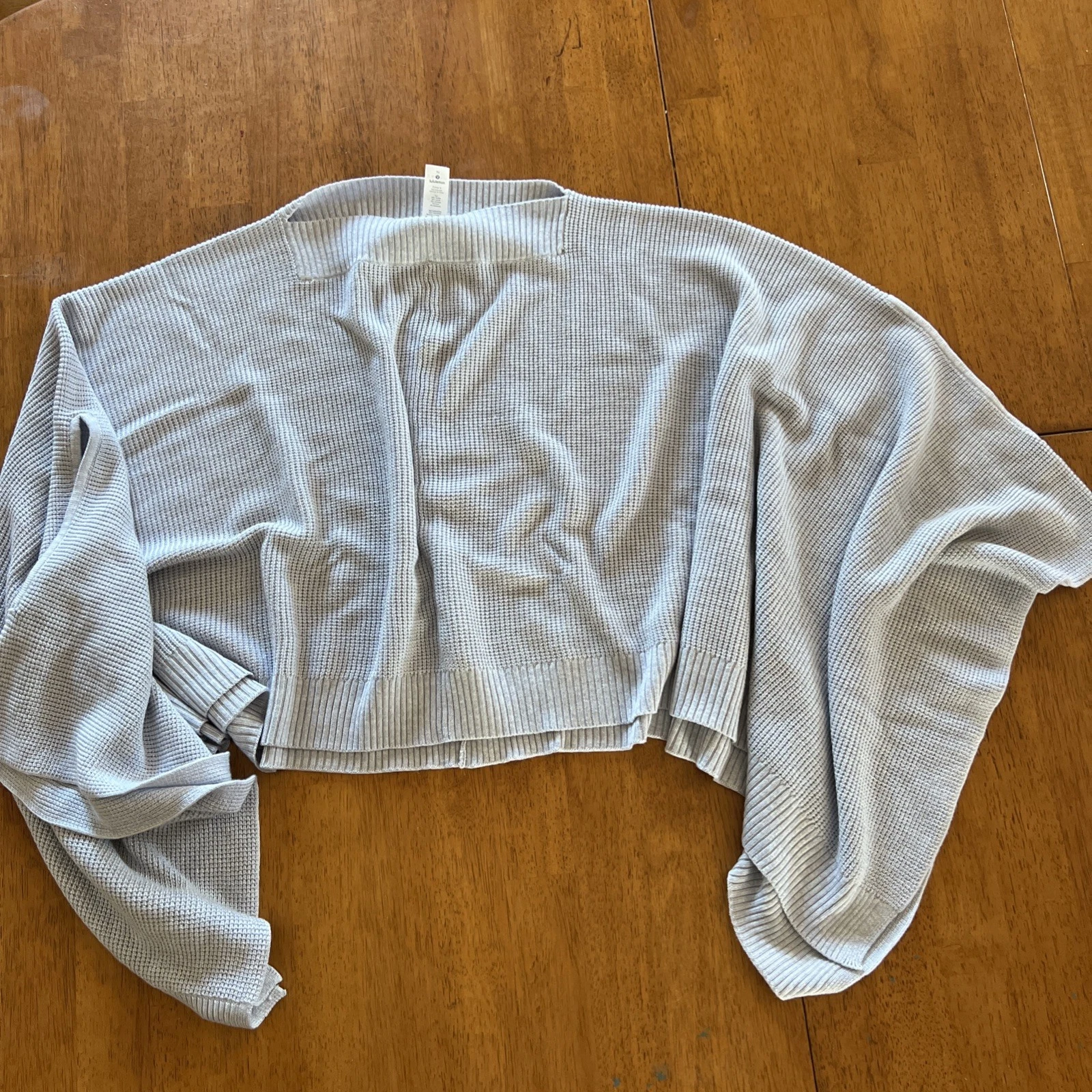 Lululemon Forward Flow Poncho Sweater Womens Pullover Knit One Size