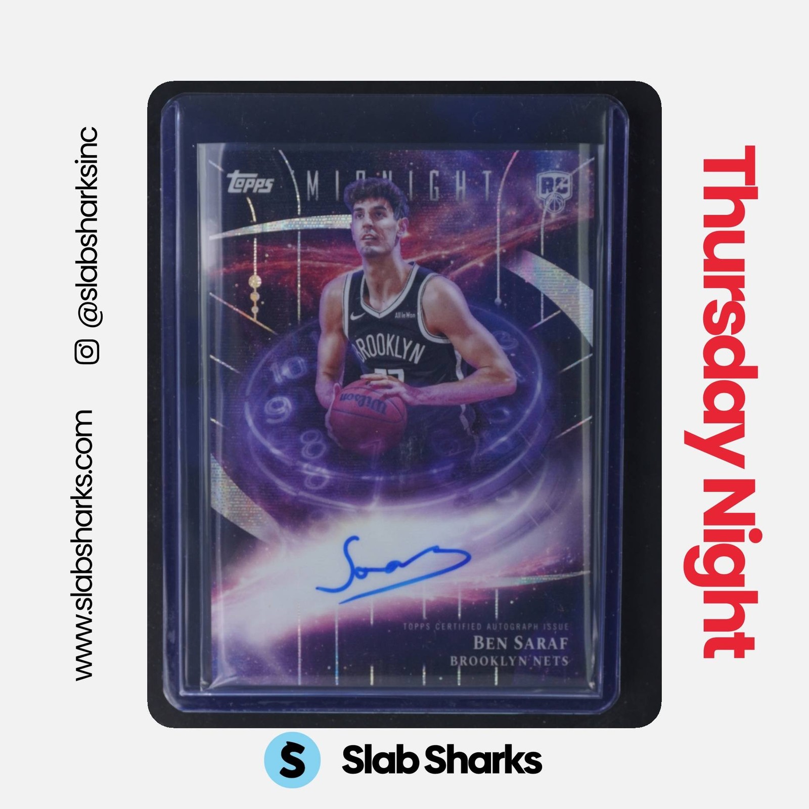 2025 Midnight Ben Saraf #SMR-BS Stroke of Midnight