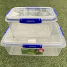 Brand New SISTEMA KLIP IT Food Storage Container 7.5 L & 3.35 L Bonus, BPA-Free