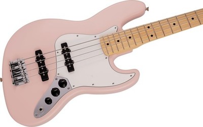Fender Made In Japan Junior Collection Jazz Bass Satin Shell Pink