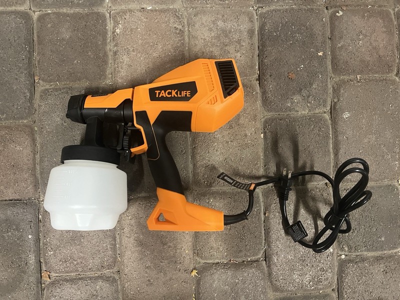 TACKLIFE LTP500A 600W Handheld Electric Paint Sprayer 800ml Cup Fed