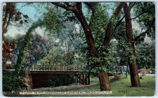 KANSAS CITY, Missouri MO Scene in MT. WASHINGTON CEMETERY ca 1910s Postcard