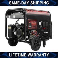 Portable Petrol Generator 5000W 15L Large Tank 4 Stroke Electric Start 220V 50Hz