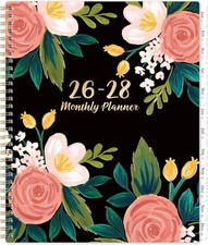 Monthly Planner 2026-2028 - 2 Year Planner 2026-2028, July 2026 - June 2028, 2 Y