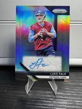 Luke Falk #RA-LF Silver Prizm (AU, RC)  - 2018 Prizm - Titans