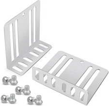 NuIth Double DIN Installation Kit, Universal Fit Metal Radio/DVD Player/Fitting 