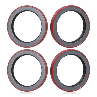 New Set of 4 Trailer Hub Wheel Unitized Oil Seals for Lippert / LCI 10k Axles US