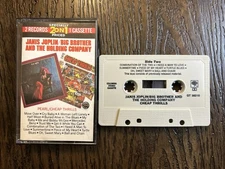 Janis Joplin Big Brother Pearl Cheap Thrills Cassette Columbia CGT 38219 VG+++
