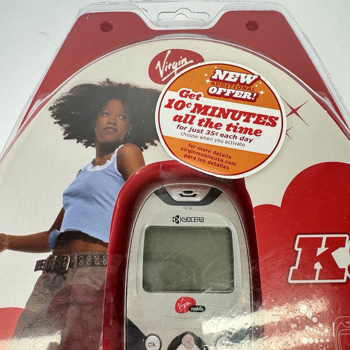 Kyocera K9 Candy Bar Style Cellular Phone for Virgin Mobile