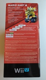 Nintendo Wii U with Mario Kart 8 Deluxe Set - 32GB Console Bundle NEW, Complete.