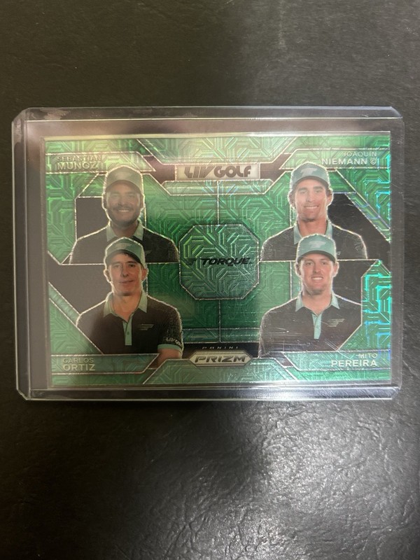 2024 Panini Prizm LIV - Team Torque Green Mojo /54