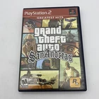 GRAND THEFT AUTO San Andreas for Playstation 2, 2004 Rockstar Games W/ Manual
