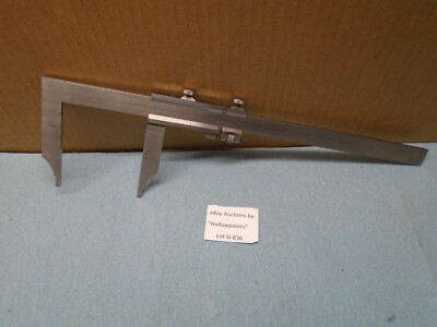 Helios Germany Vernier Caliper 14''  11'' Usable Vernier 3-1/2 Long Jaws G836