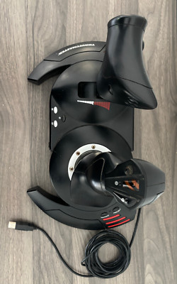 Thrustmaster T-Flight Hotas X Flight Stick Joystick for PC & PS3   USB  Untested