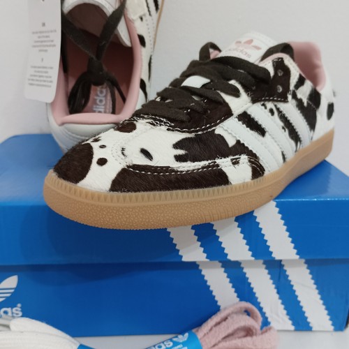 Scarpe Adidas Samba OG Cow Print Da 36 a 42 EU Sneaker Nuove Con Scatola - Zdjęcie 6 z 14