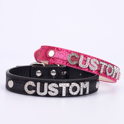Gothic Lolita PU Leder Choker Kragen Personalisierbar Kawaii Schmuck Set HONEY