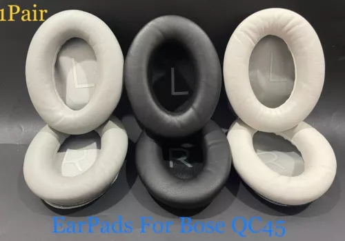 For Bose QC45 QuietComfort 45 QC 45 Earpads Cushions Replacement- New 1 Pair