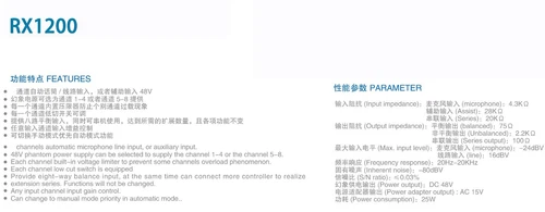 12 Intput 48V Phantom Power Audio Microphone Hub For XLR 6.35mm Table Conference - Picture 7 of 14