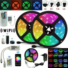 DC12V 5M/10M/20M LED Strip Light 5050 2835 SMD RGB Waterproof WIFI IR Controller