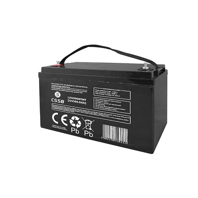 Gelakku Batterie Akku Gelakkumulator Langlebigkeit  CSSB 12V 100Ah