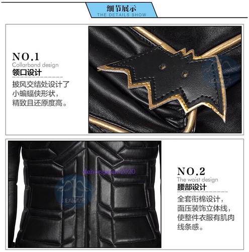 Batman Arkham Knight Batgirl Cosplay Bodysuit The Dark Knight Halloween Outfits - Picture 10 of 16