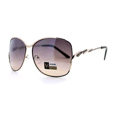 VG Occhiali Sunglasses Womens Designer Fashion Square Metal Frame