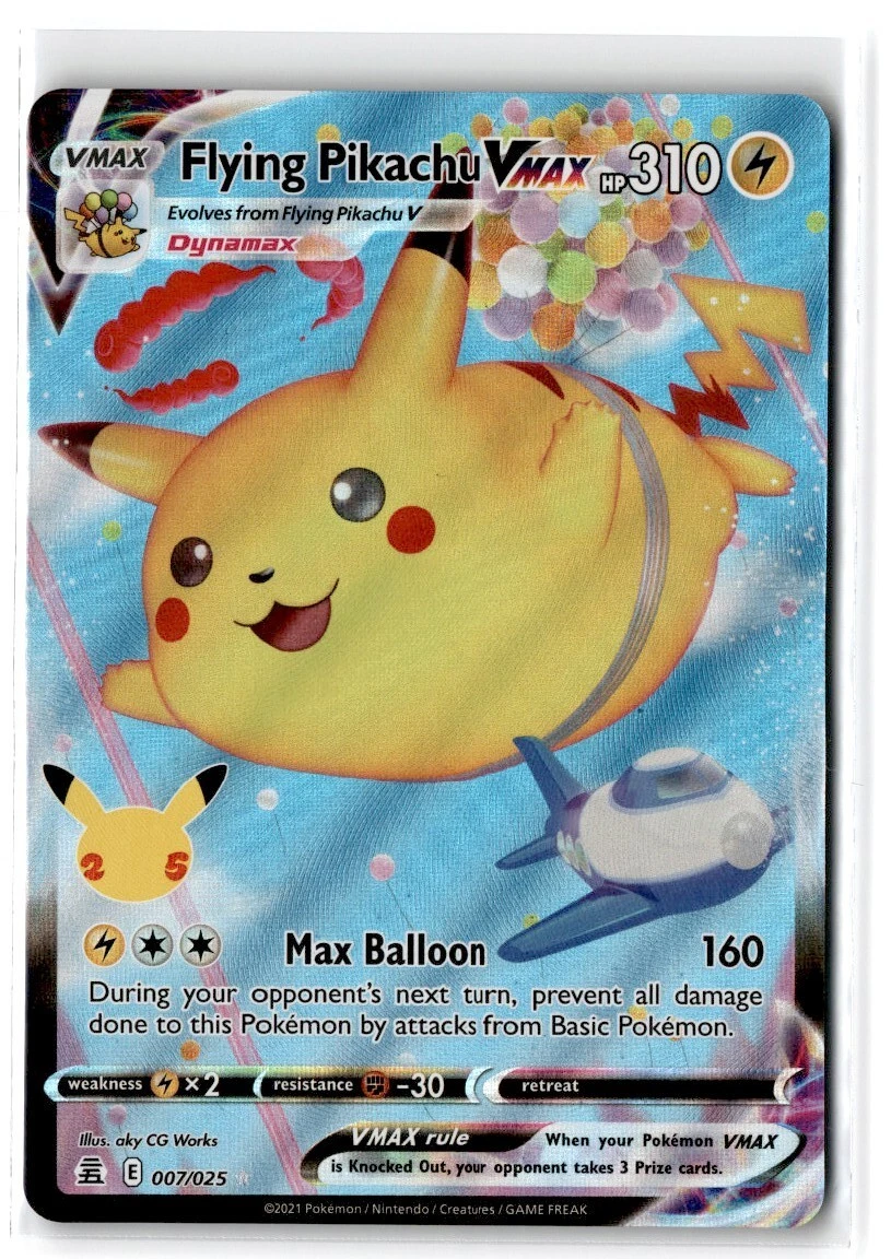 Flying Pikachu VMAX - 7/25 - Ultra Rare