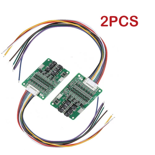 2x 7S 24V 20A Li-ion 18650 Batterie BMS-Schutzplatine Board mit Ausgleich Shield