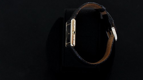 Must de Cartier Tank Vermeil .925 Silver Quartz Swiss Tank Watch REF#681006 - Picture 13 of 14
