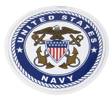 U.S. USN Navy Emblem Crest Military Mini Magnet Car / Fridge / Other 
