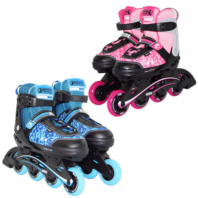 Best Sporting Inlineskates Freizeit Skating verstellbar 29-34 35-40 blau pink