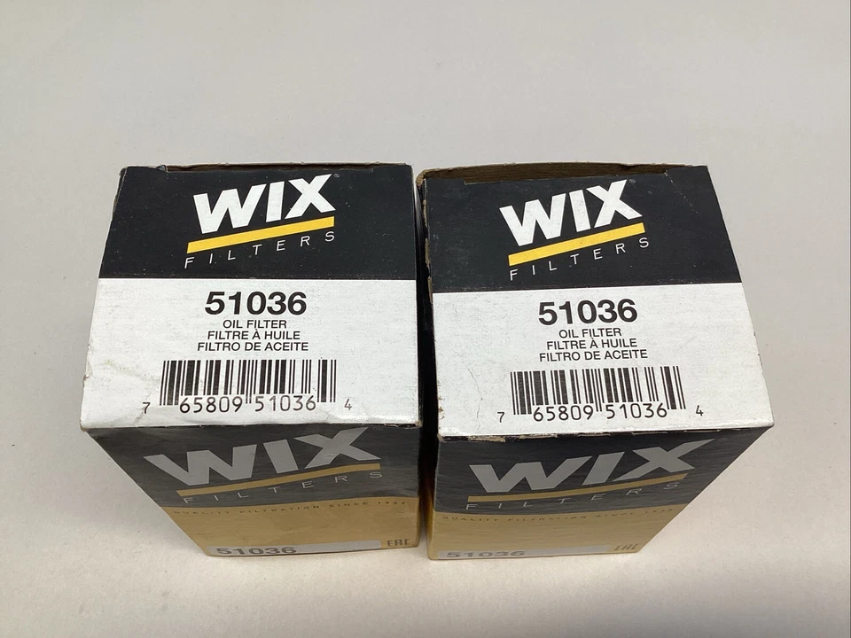 Filtro de óleo 51036 Wix para Chevy De Ville Citation Express Van Suburban S10 Pickup - Imagem 2 de 4