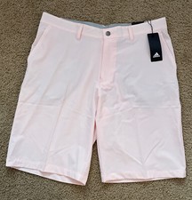 Adidas Ultimate365 Woven Golf Shorts Pink Tint ADVS19R722 Men's Sz 38
