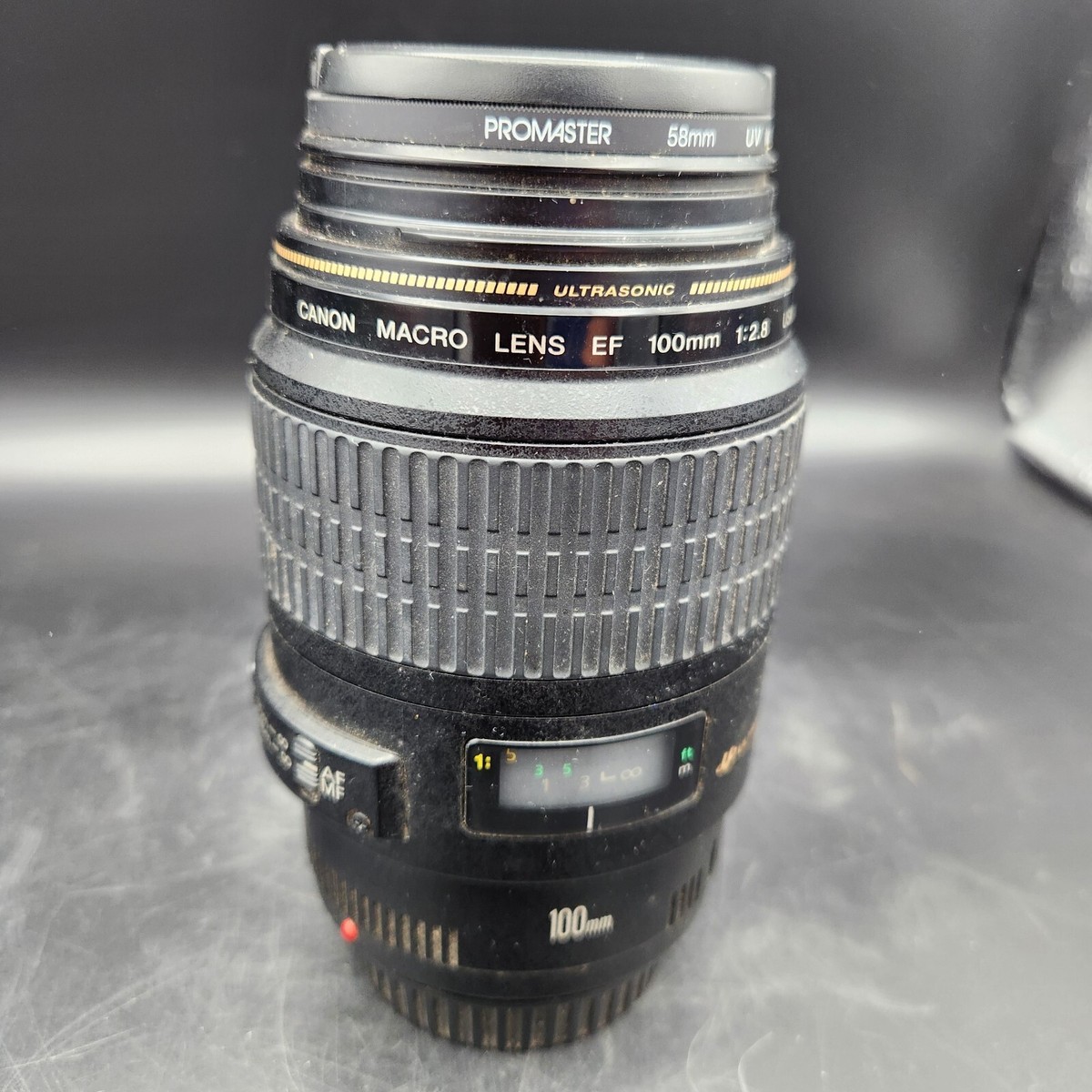 Canon EF 100mm f/2.8 USM Macro Ultrasonic Camera Lens Made