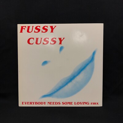 Fussy Cussy - Everybody Needs Some Loving ( 12'' Remix  Vinyl Record )