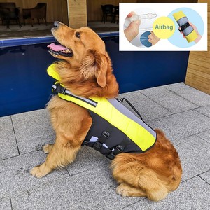 inflatable dog life jacket